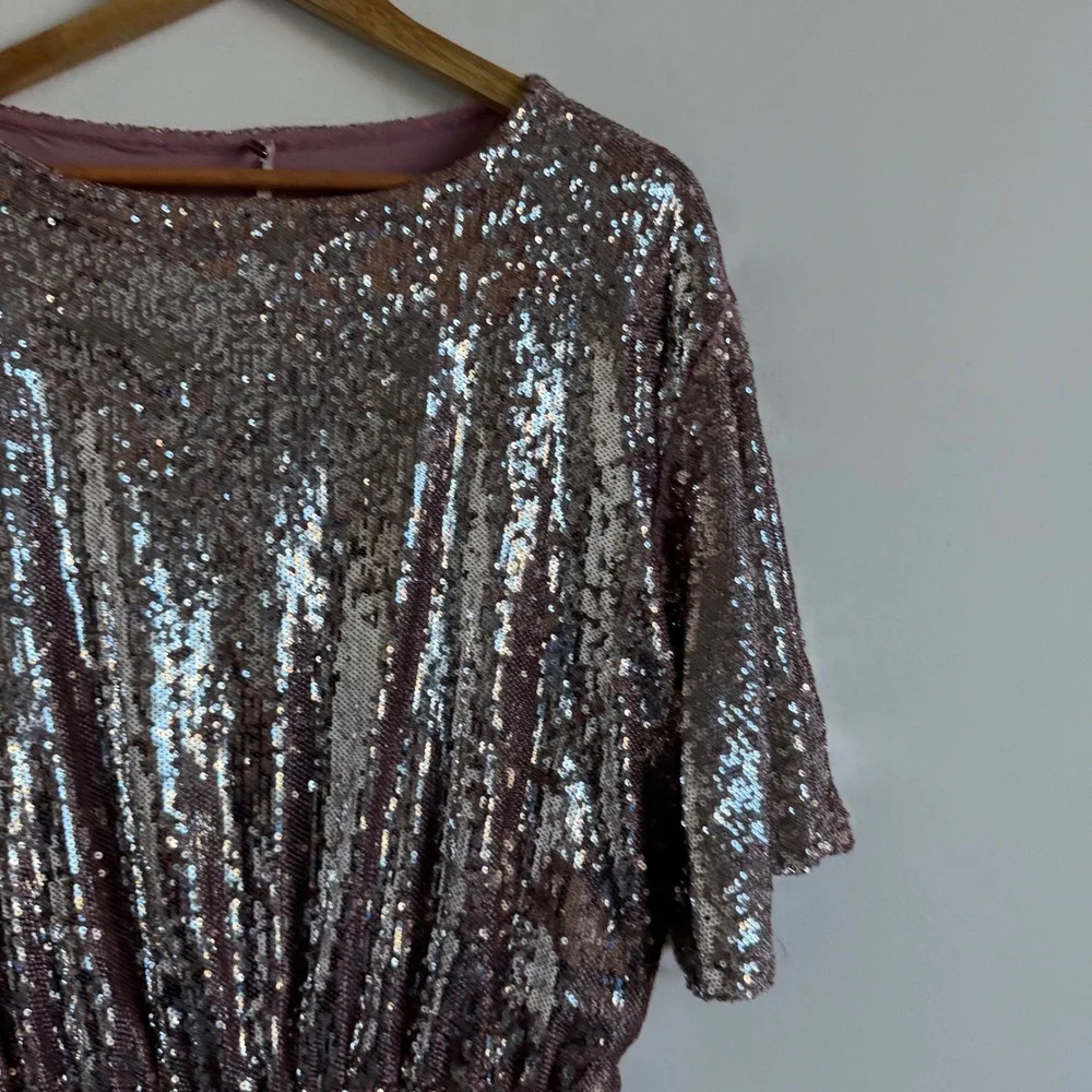 Free People Manuka‎ Sequin Mini Dress Size Medium